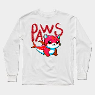 Olivia Wilde casual t-shirt paw themed Long Sleeve T-Shirt